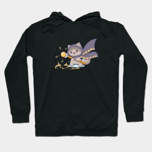 Tiny Thunder Mage Kitty Hoodie